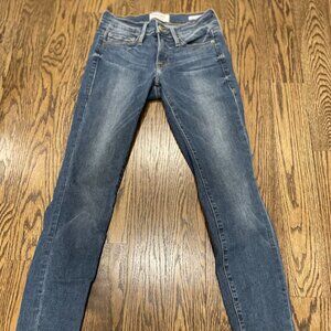 Frame Denim- Le Skinny de Jeanne; Size 24. Color: Poe. *Never worn*